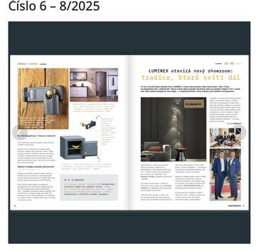 LUMINEX in iBuilder – a new showroom in the spotlight