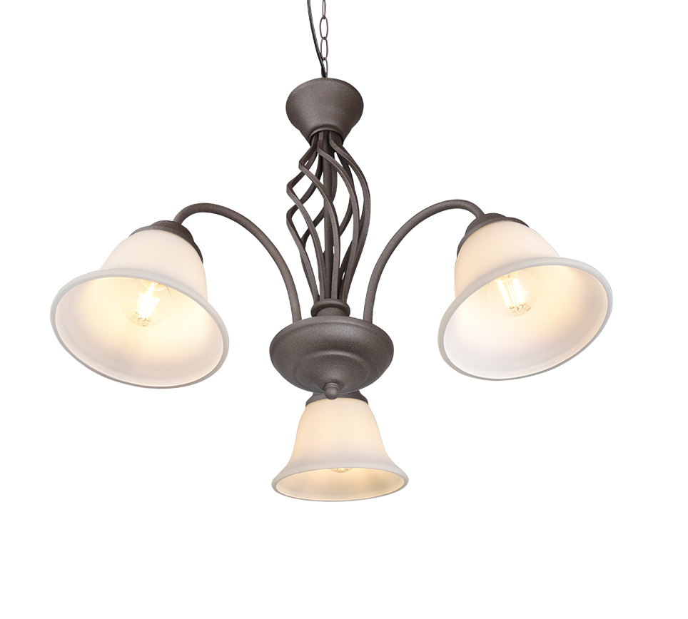 RUSTICA | Chandelier | Rusty | Metal