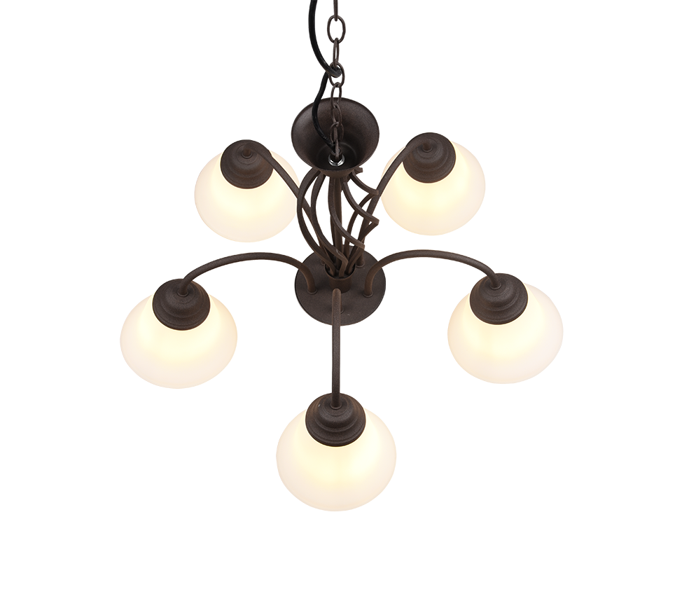 RUSTICA | Chandelier | Rusty | Metal