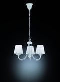 CORTEZ | Chandelier | White mat | Metal