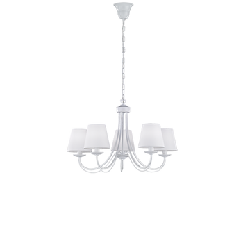 CORTEZ | Chandelier | White mat | Metal