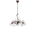 TRADITIO | Chandelier | Antique rust | Metal