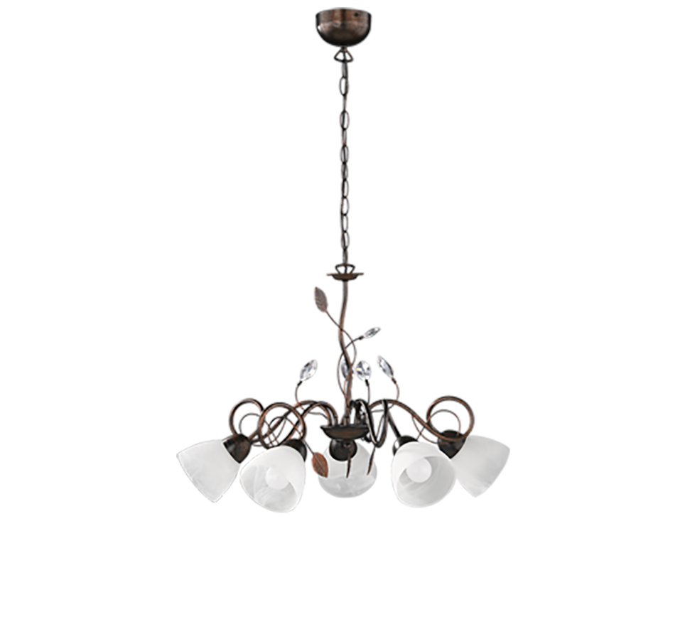 TRADITIO | Chandelier | Antique rust | Metal