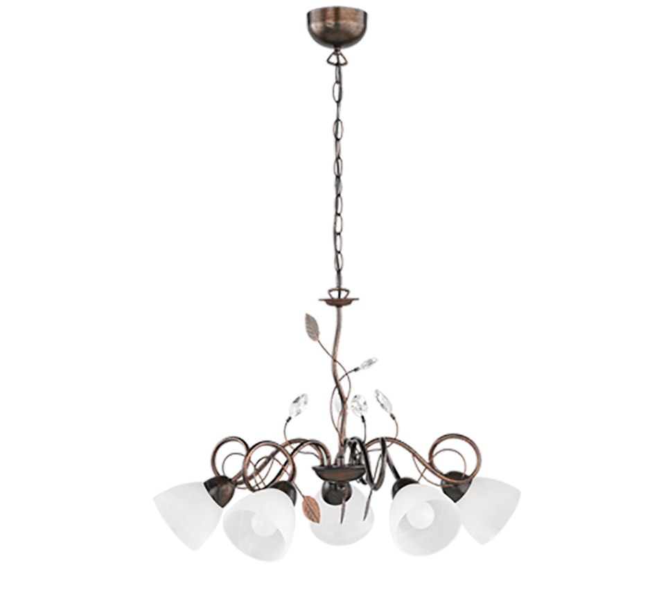 TRADITIO | Chandelier | Antique rust | Metal