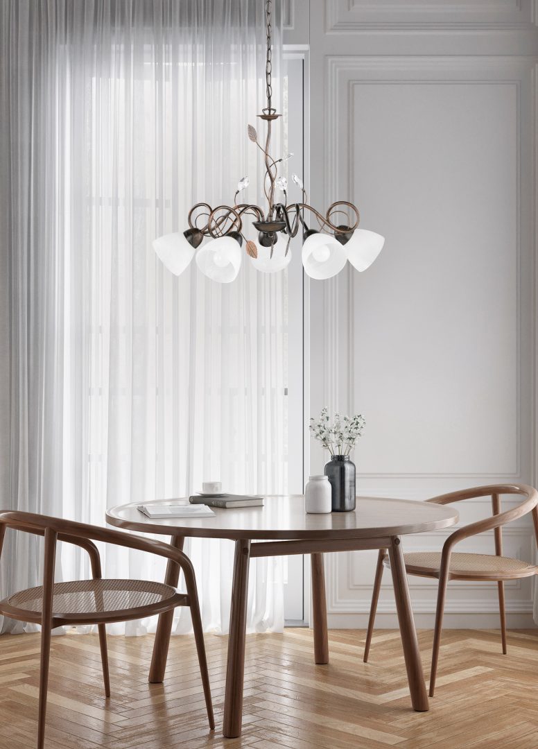 TRADITIO | Chandelier | Antique rust | Metal