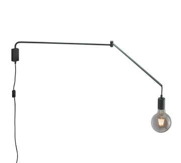 LINE | Wall lamp | Black mat | Metal