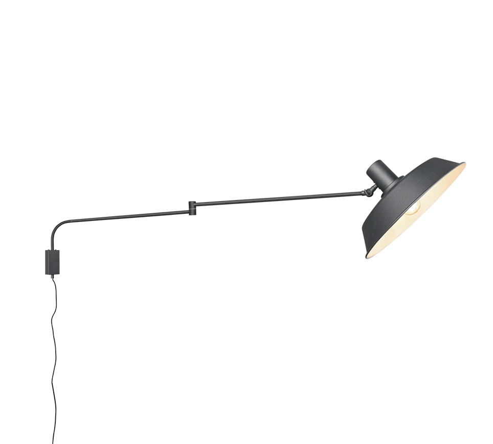 BOLDER | Wall lamp | Black mat | Metal
