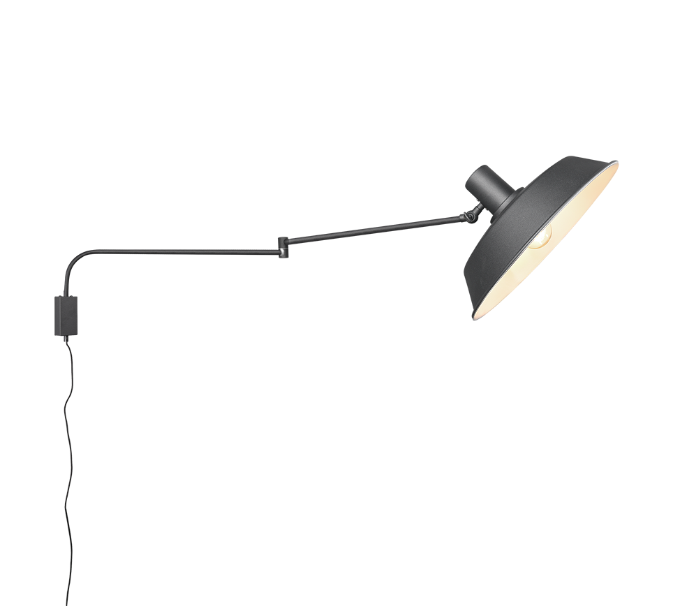 BOLDER | Wall lamp | Black mat | Metal