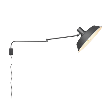 BOLDER | Wall lamp | Black mat | Metal