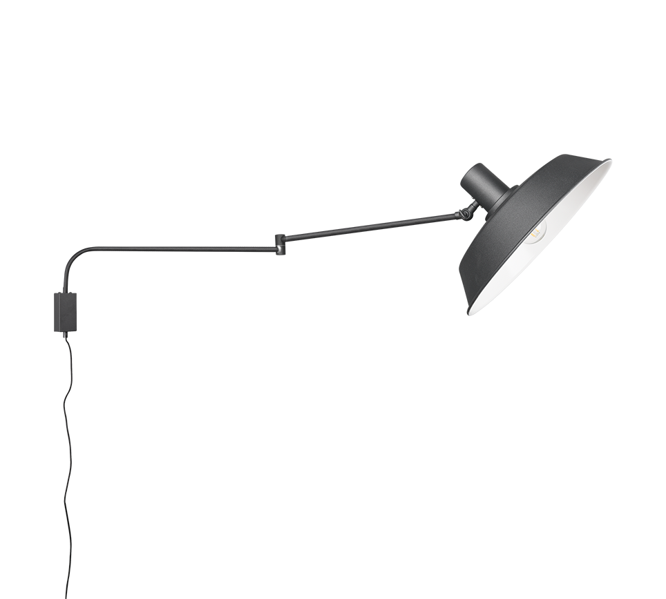 BOLDER | Wall lamp | Black mat | Metal