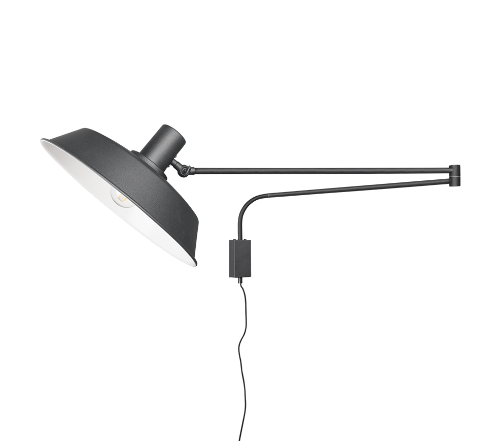 BOLDER | Wall lamp | Black mat | Metal