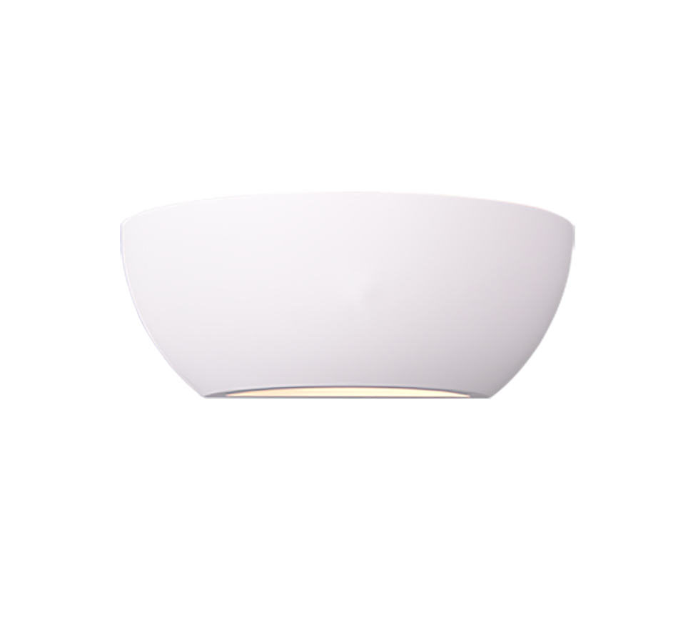 ROMA | Wall lamp | White | Gypsum