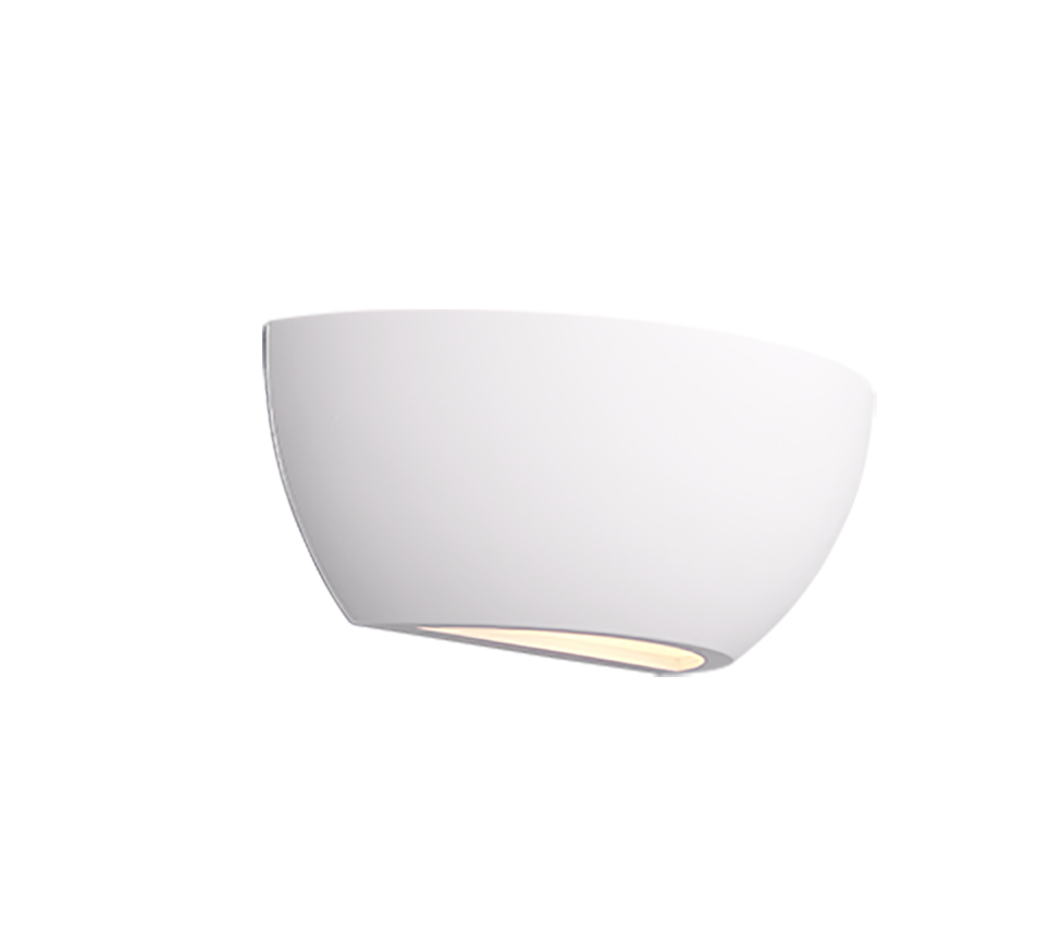 ROMA | Wall lamp | White | Gypsum