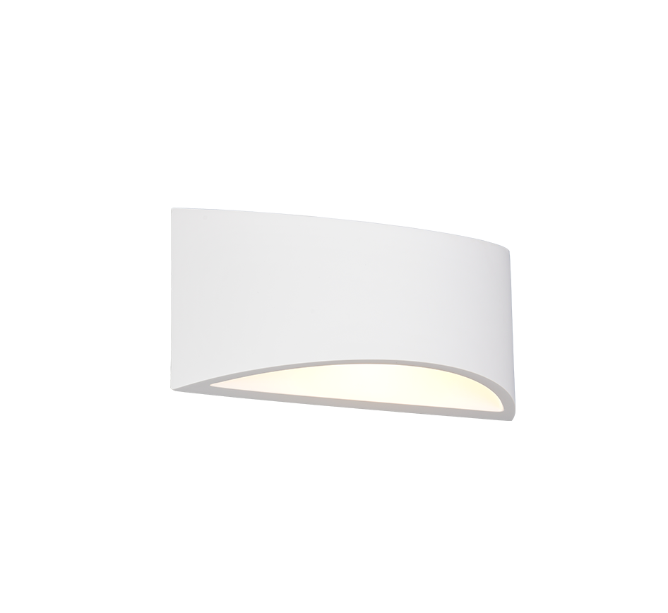 WACADIA | Wall lamp | White | Gypsum