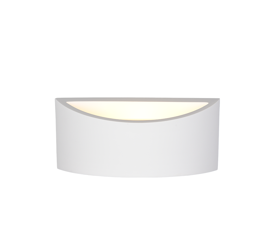 WACADIA | Wall lamp | White | Gypsum