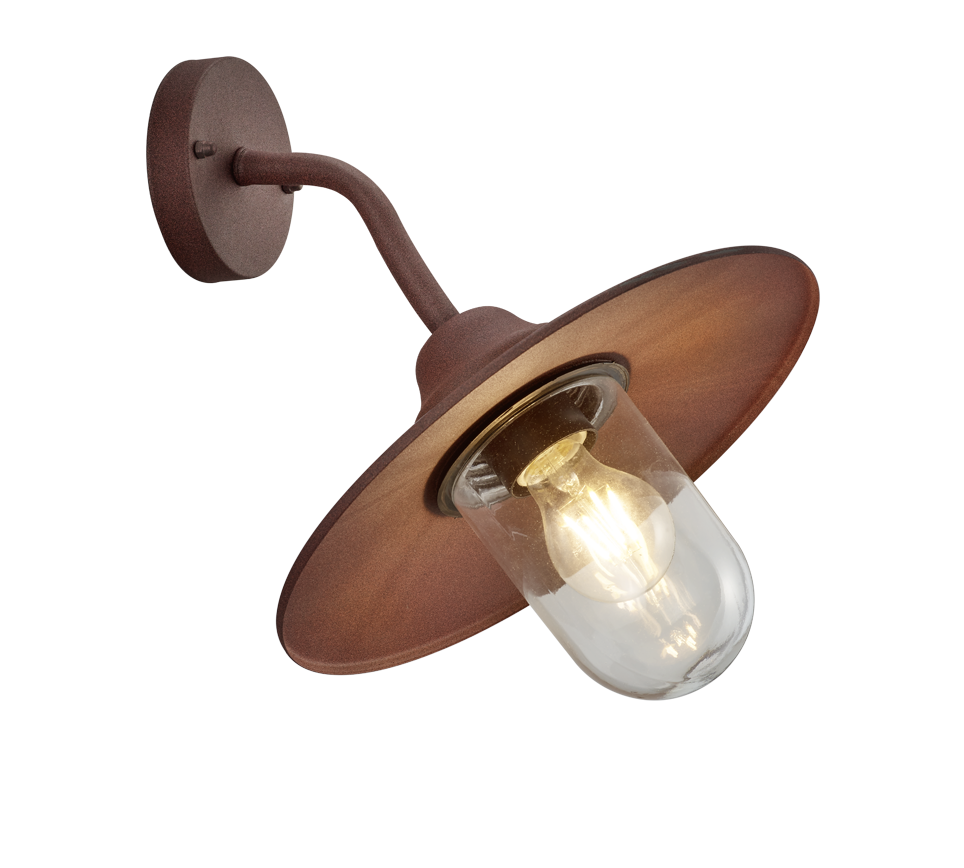 BRENTA | Wall lamp | Rusty | Diecast aluminium