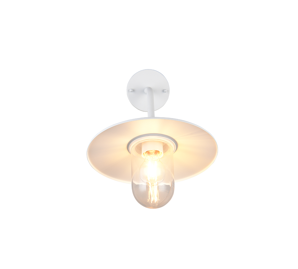 BRENTA | Wall lamp | White mat | Diecast aluminium