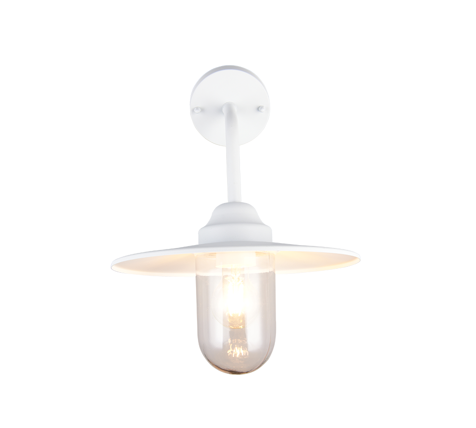 BRENTA | Wall lamp | White mat | Diecast aluminium