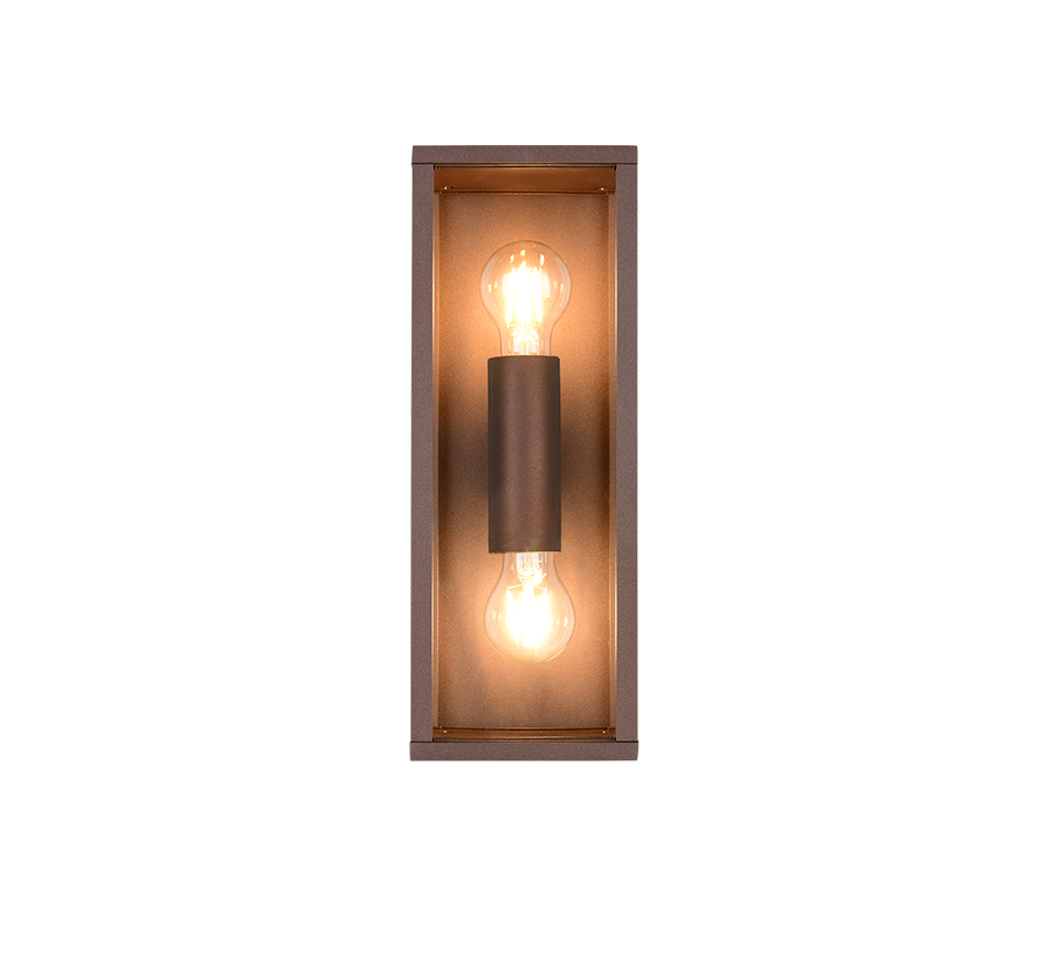 GARONNE | Wall lamp | Rusty | Diecast aluminium
