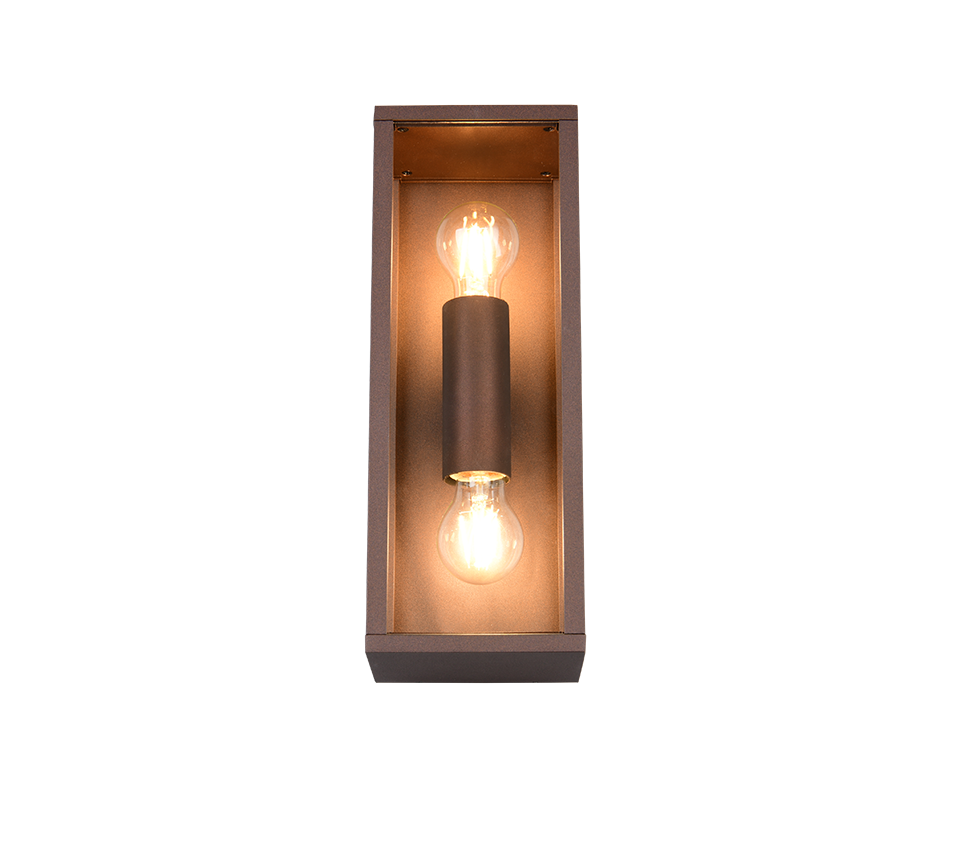 GARONNE | Wall lamp | Rusty | Diecast aluminium