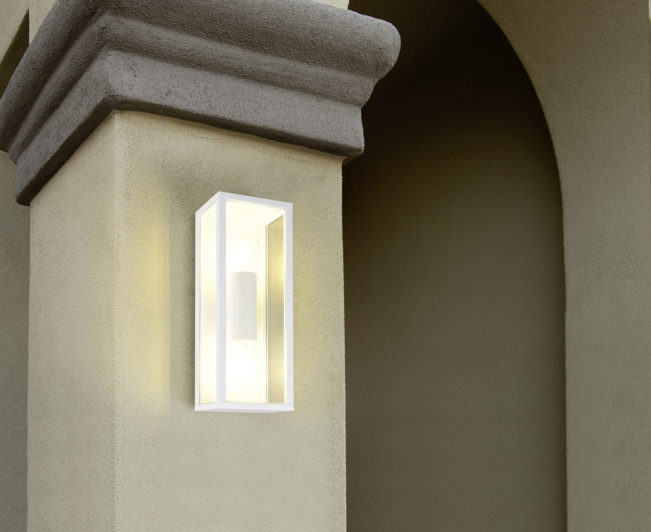 GARONNE | Wall lamp | White mat | Diecast aluminium