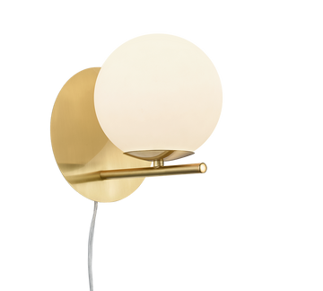 PURE | Wall lamp | Brass mat | Metal