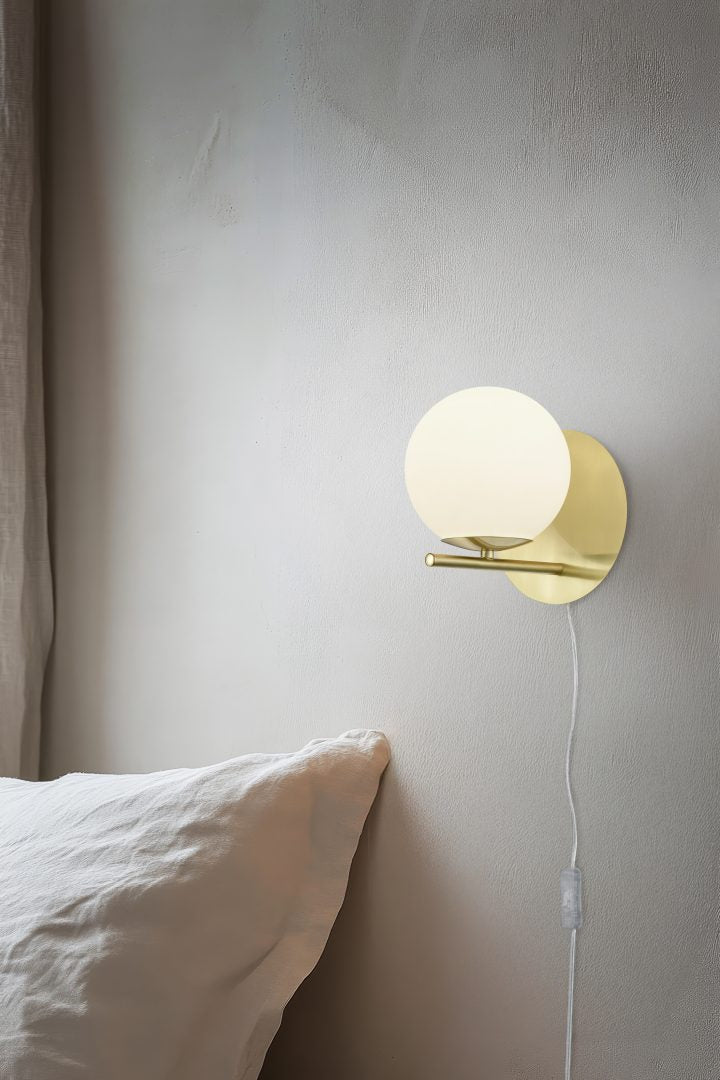 PURE | Wall lamp | Brass mat | Metal