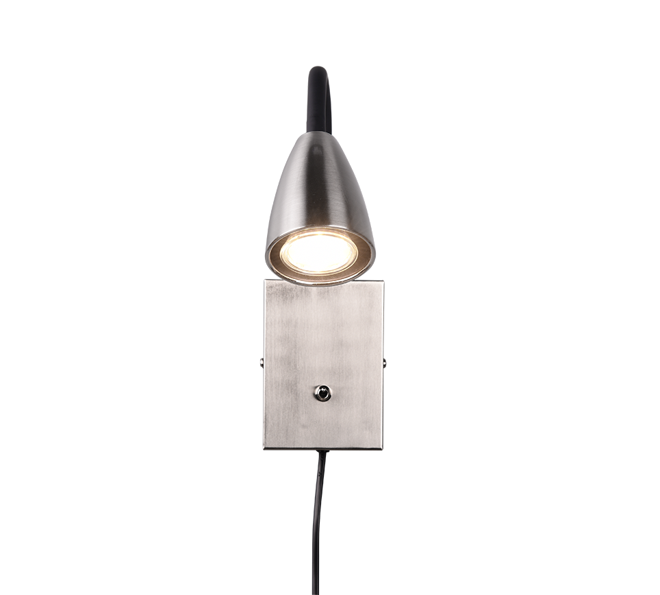 WANDA | Wall lamp | Nickel mat | Metal