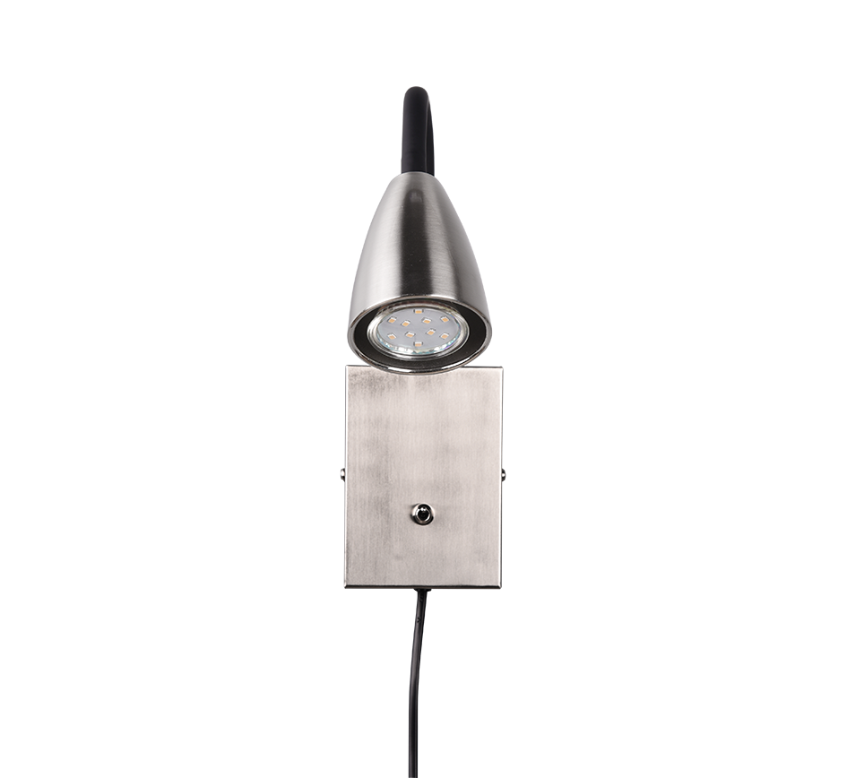 WANDA | Wall lamp | Nickel mat | Metal