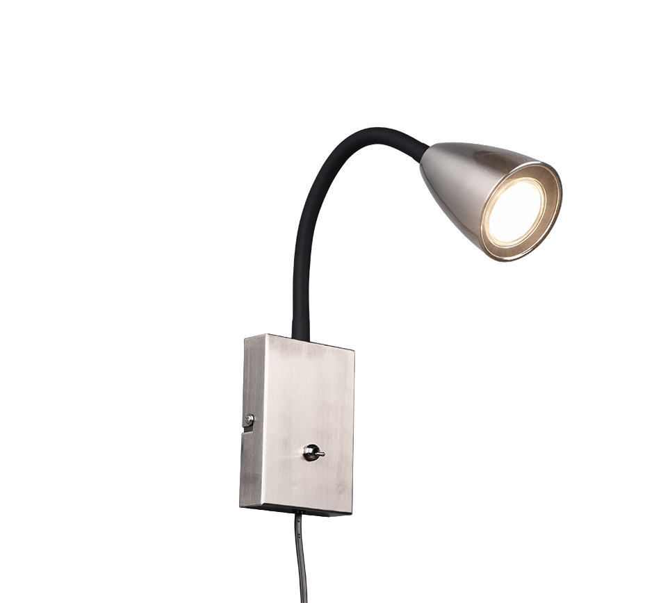WANDA | Wall lamp | Nickel mat | Metal