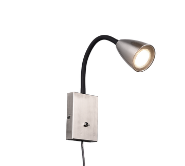 WANDA | Wall lamp | Nickel mat | Metal