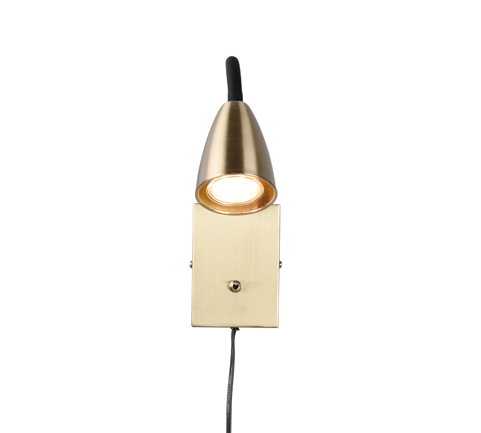 WANDA | Wall lamp | Brass mat | Metal
