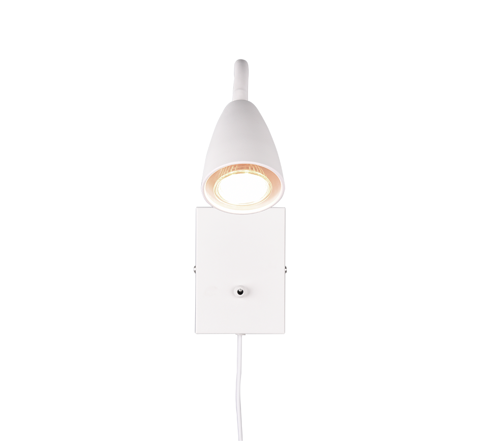 WANDA | Wall lamp | White mat | Metal