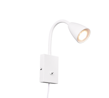 WANDA | Wall lamp | White mat | Metal