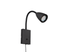 WANDA | Wall lamp | Black mat | Metal