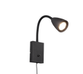 WANDA | Wall lamp | Black mat | Metal