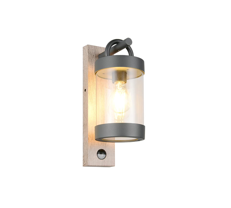 SAMBESI | Wall lamp | Wood imitation | Diecast aluminium