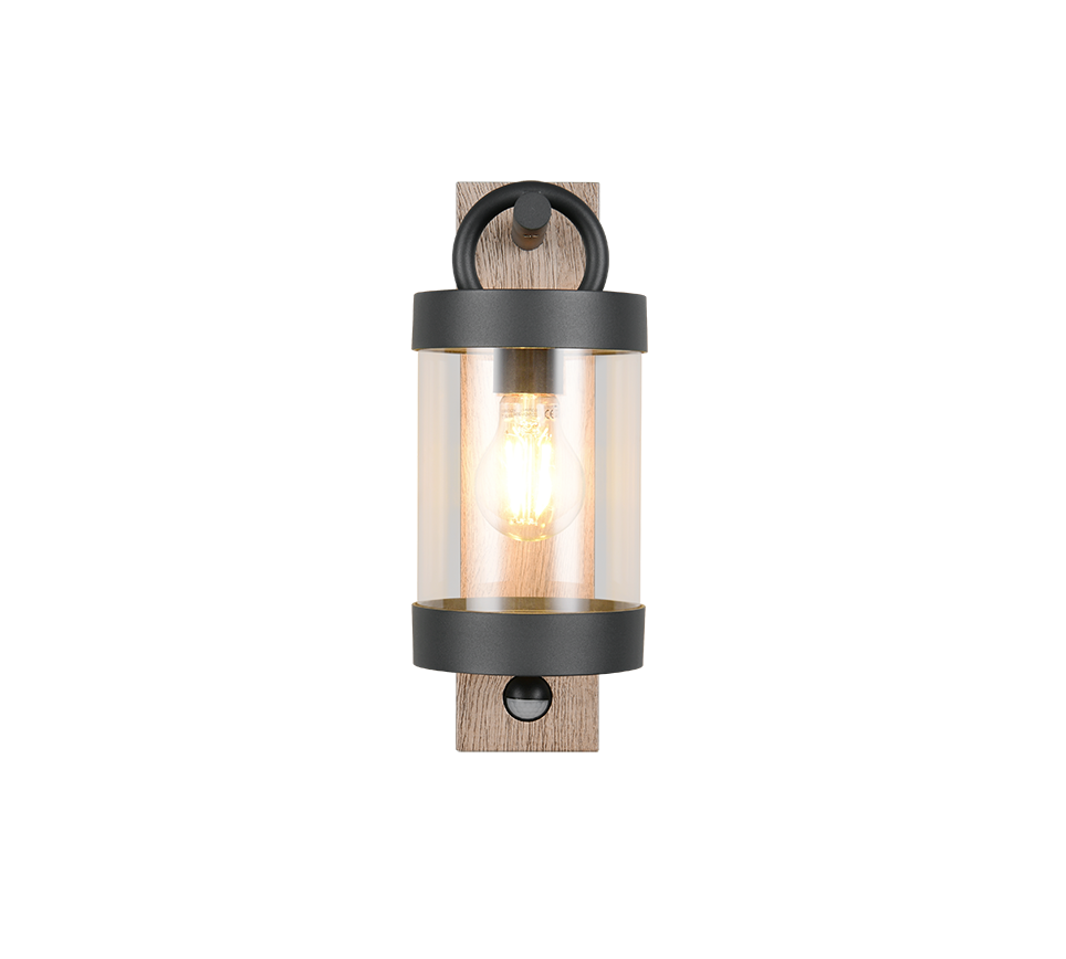 SAMBESI | Wall lamp | Wood imitation | Diecast aluminium