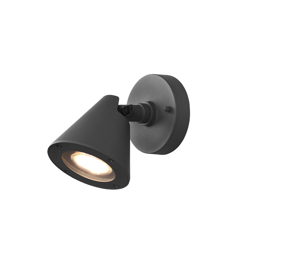 KAVERI | Wall lamp | Anthracite | Diecast aluminium