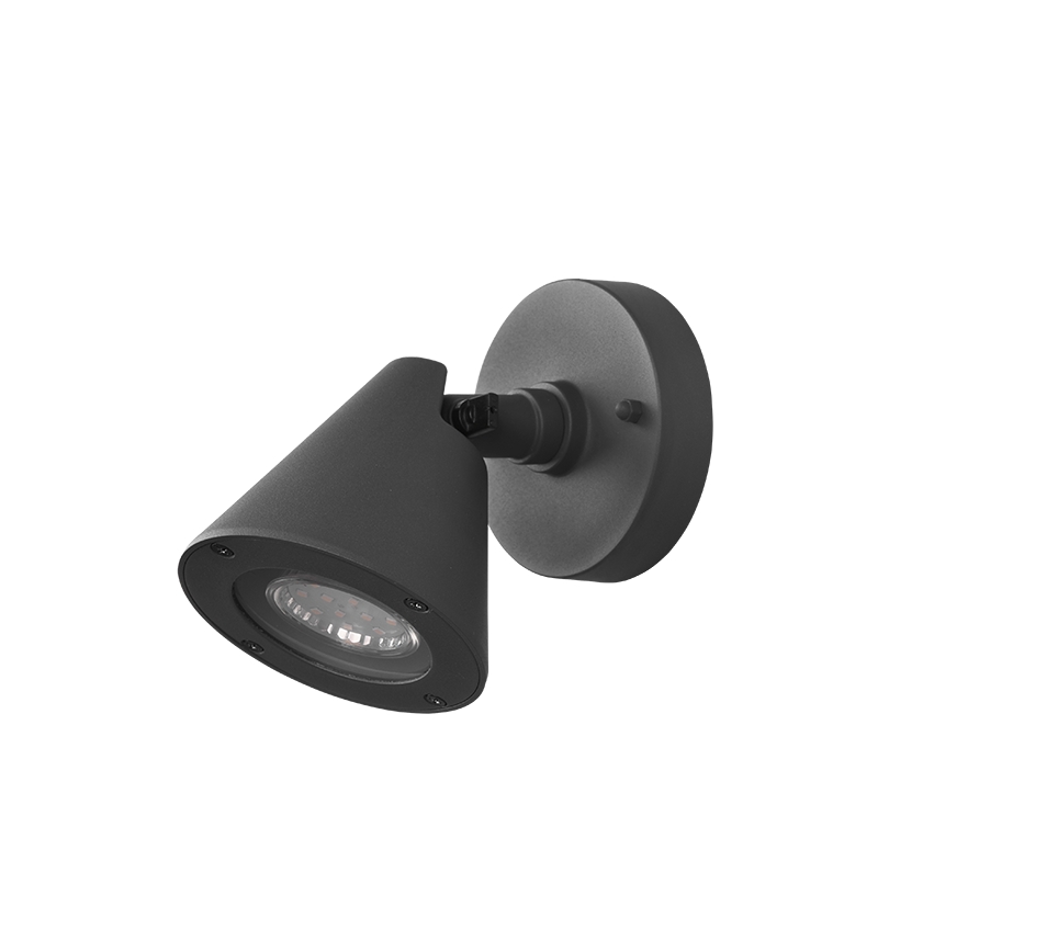 KAVERI | Wall lamp | Anthracite | Diecast aluminium