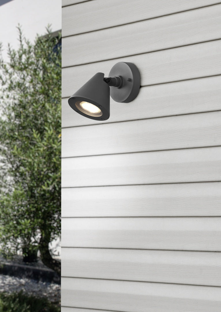 KAVERI | Wall lamp | Anthracite | Diecast aluminium