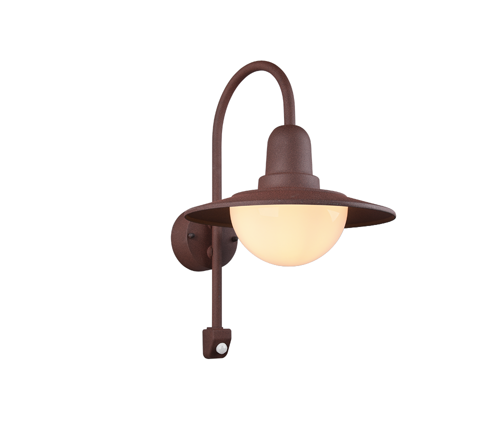NORMAN | Wall lamp | Rusty | Diecast aluminium