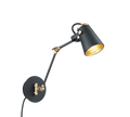 EDWARD | Wall lamp | Black mat | Metal