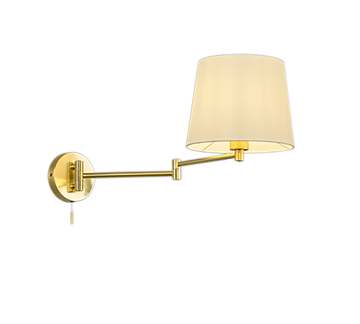 LYON | Wall lamp | Brass mat | Metal