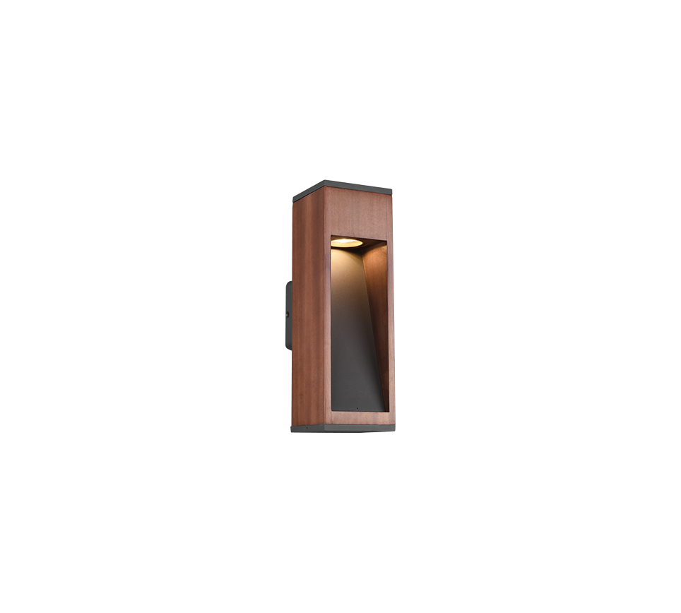 CANNING | Wall lamp | Wood coloured | Natural wood