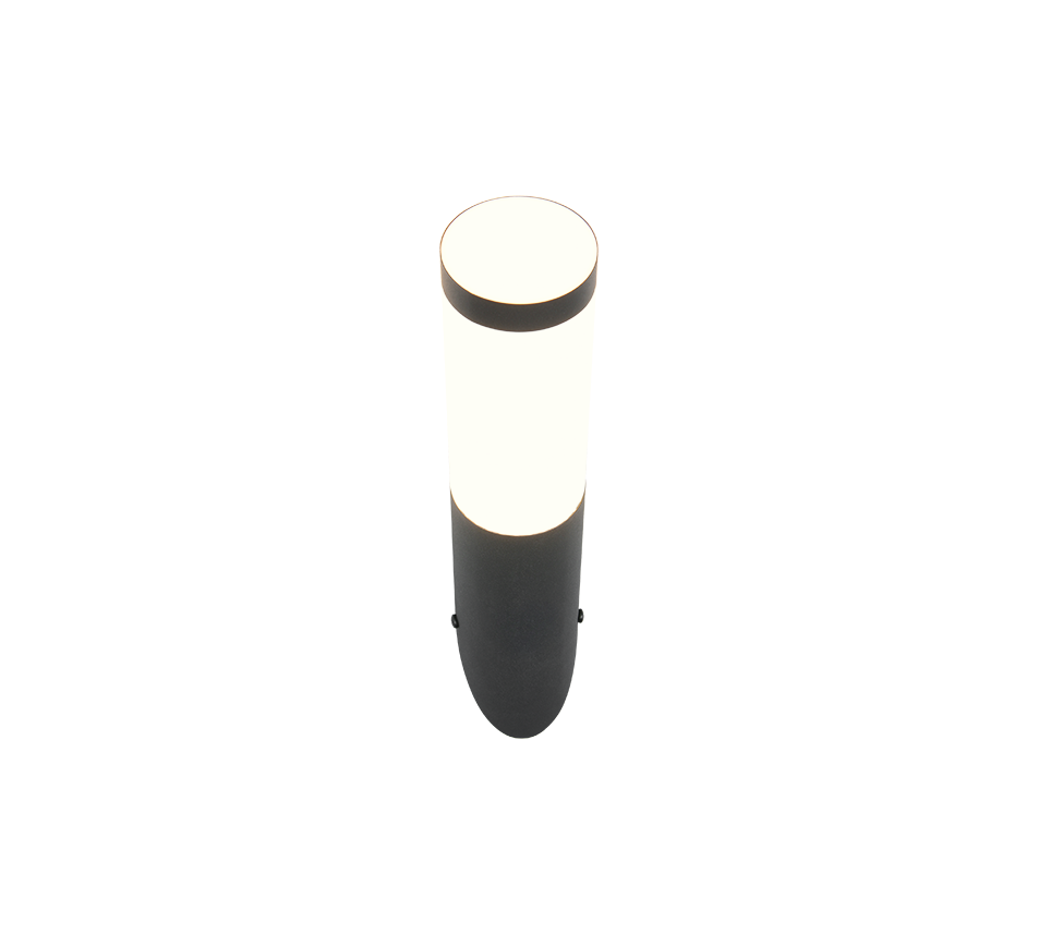 TRIOTO | Wall lamp | Black mat | Stainless steel