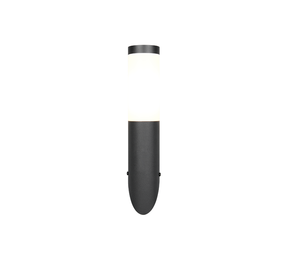 TRIOTO | Wall lamp | Black mat | Stainless steel