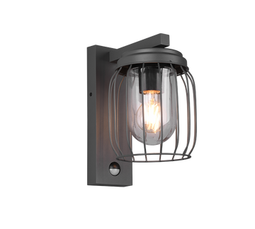 TUELA | Wall lamp | Anthracite | Diecast aluminium
