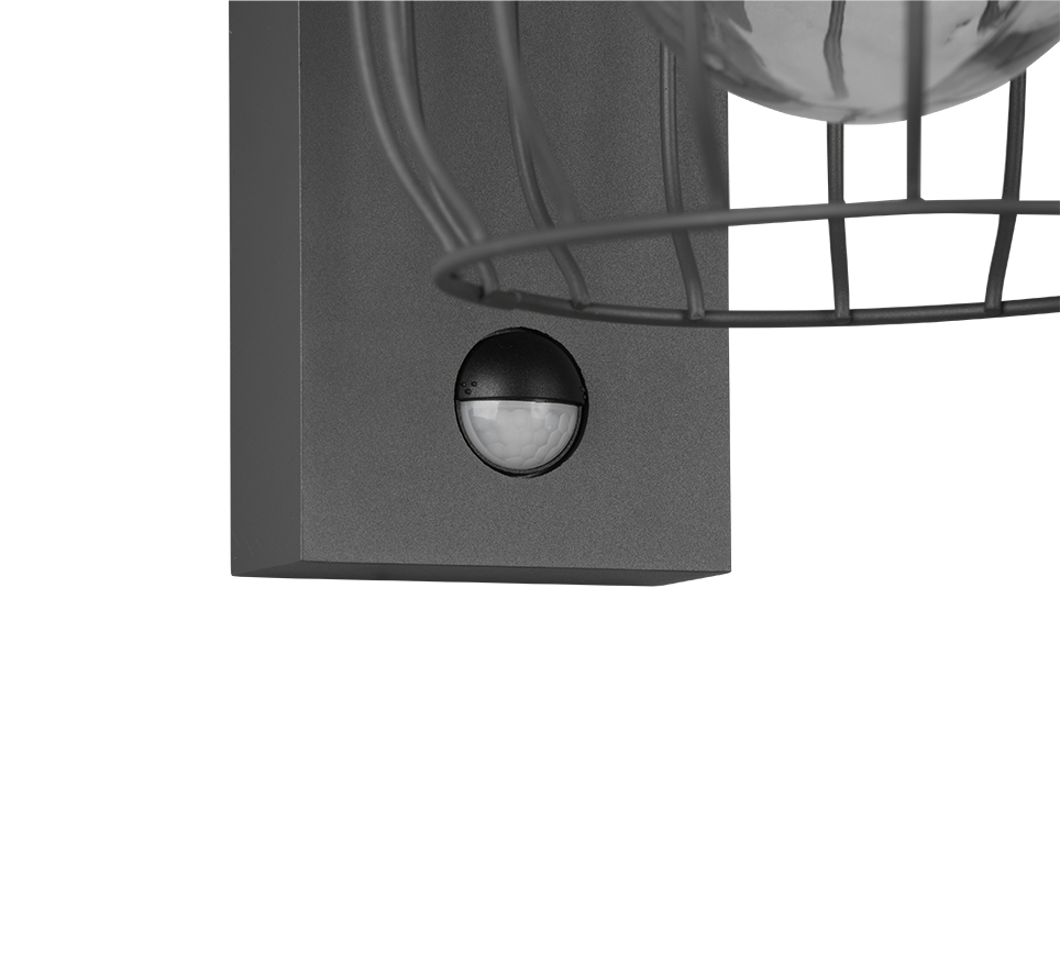 TUELA | Wall lamp | Anthracite | Diecast aluminium
