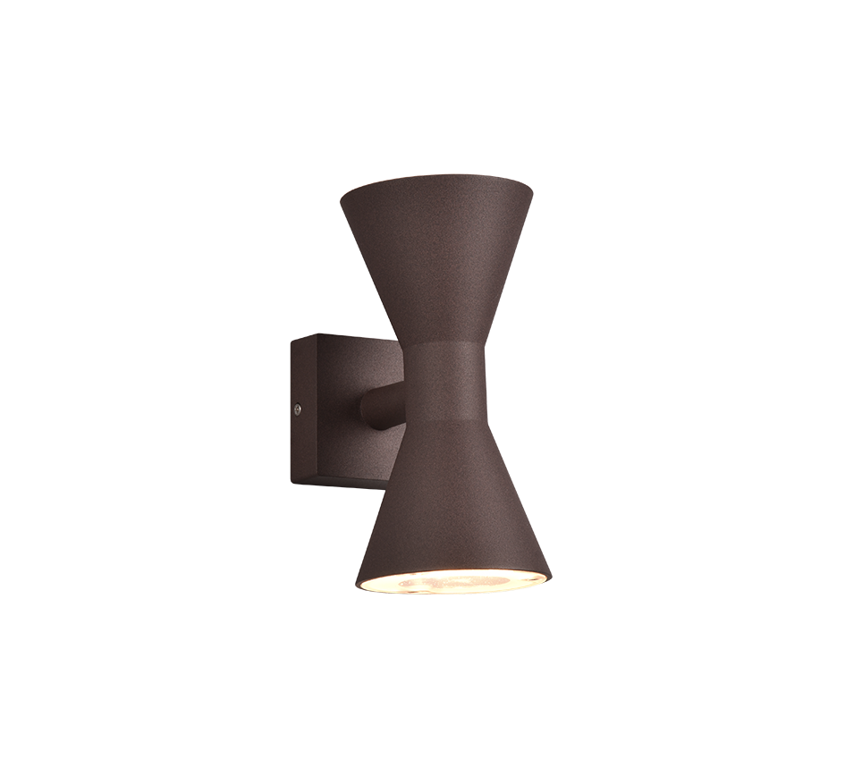 ARDAS | Wall lamp | Rusty | Diecast aluminium